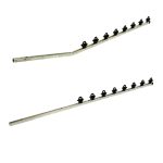 Electric Fence Square Tube 6-Wire Bracket