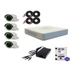 Digital Video Recorder (DVR) 4-Channel Kit